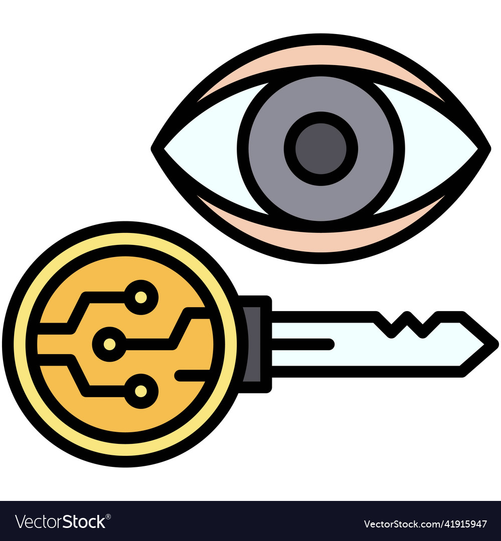 Public key icon blockchain related