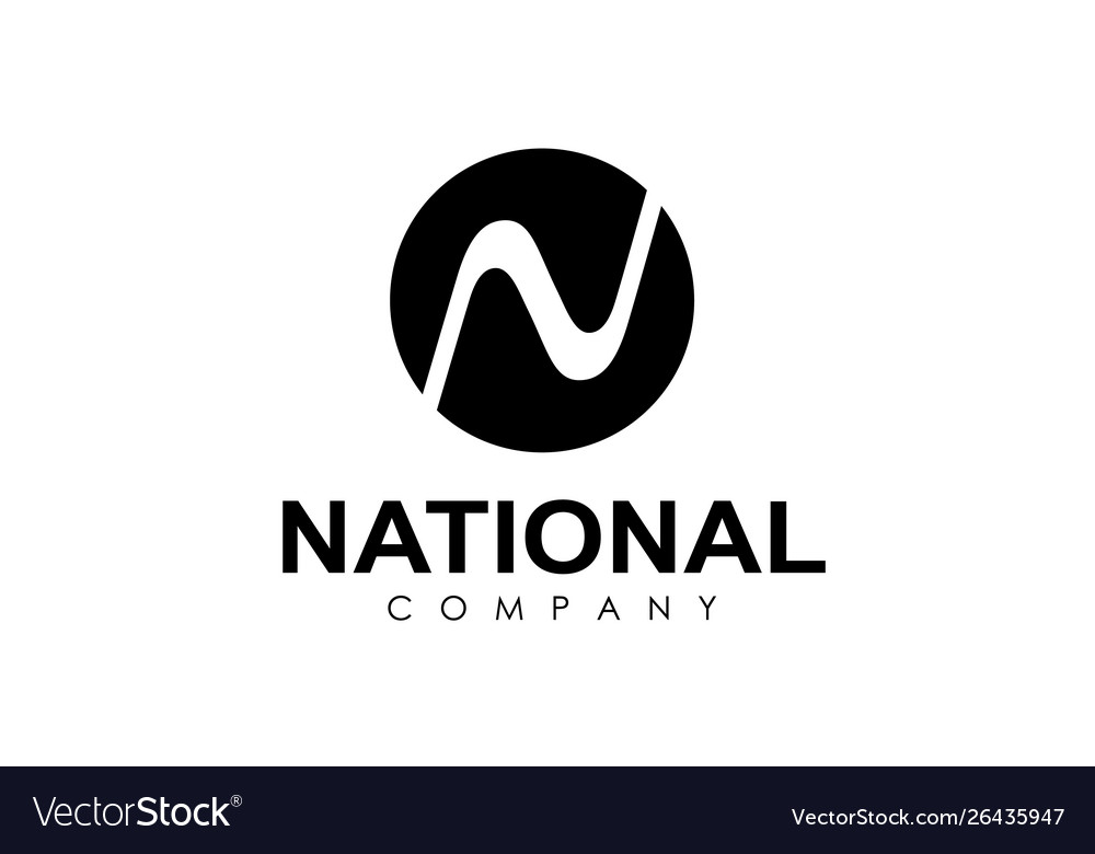 Rundform-Logo isoliert auf weißem Hintergrund