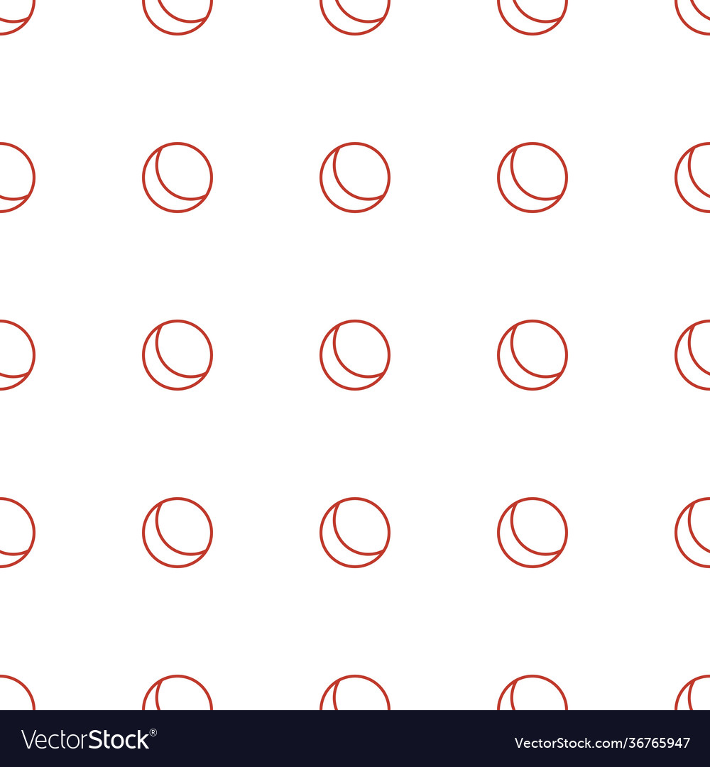 Sphere icon pattern seamless white background