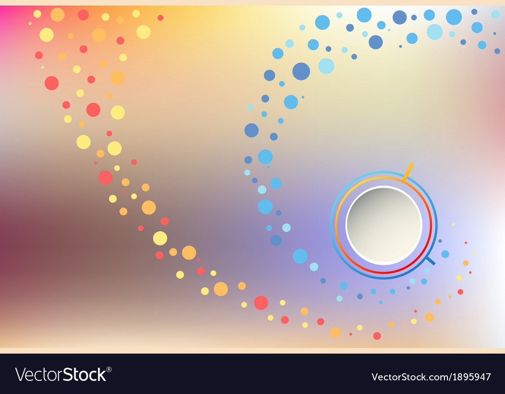 Spiral abstraction on mesh backdrop