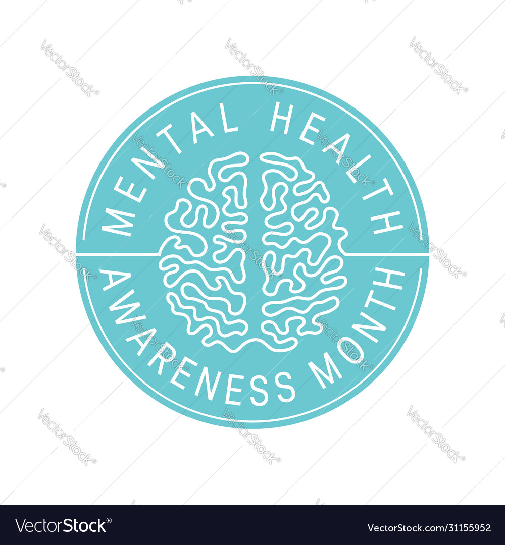 Brain continuous line icon simple image
