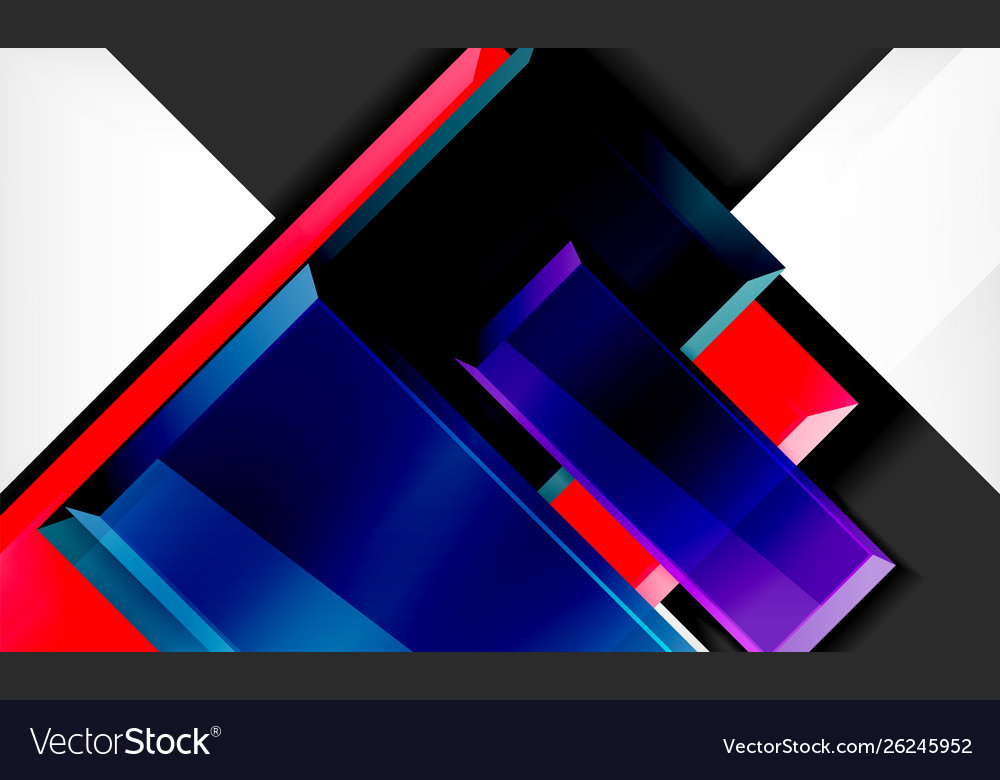 Colorful square and rectangle blocks background Vector Image Colorful square and rectangle blocks background