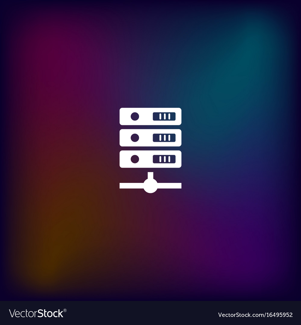 Computer server icon