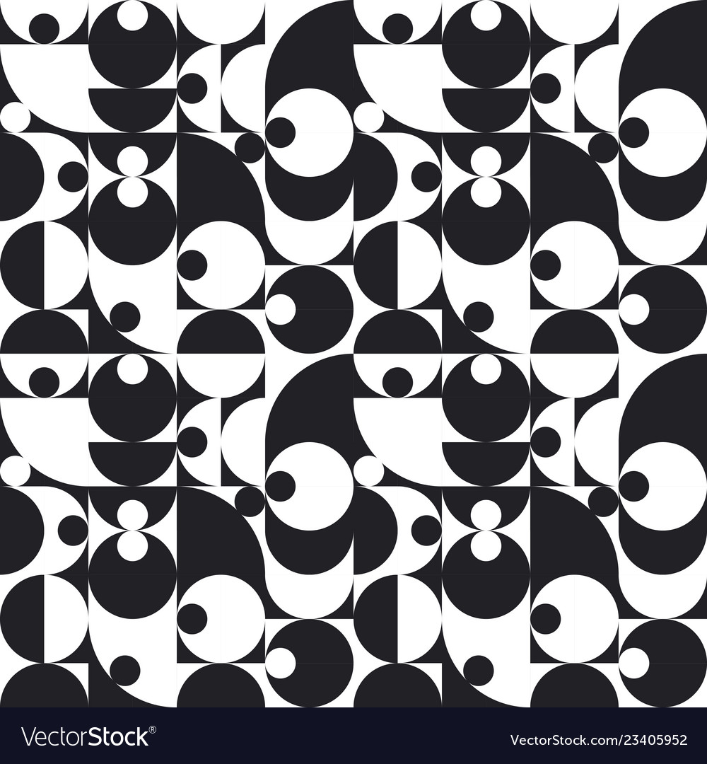 Geometric abstract seamless pattern