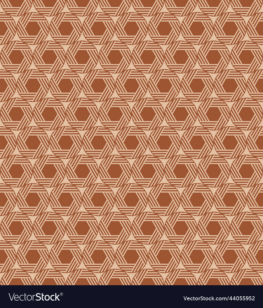 Geometric seamless pattern with lines vector image Geometric seamless pattern with lines