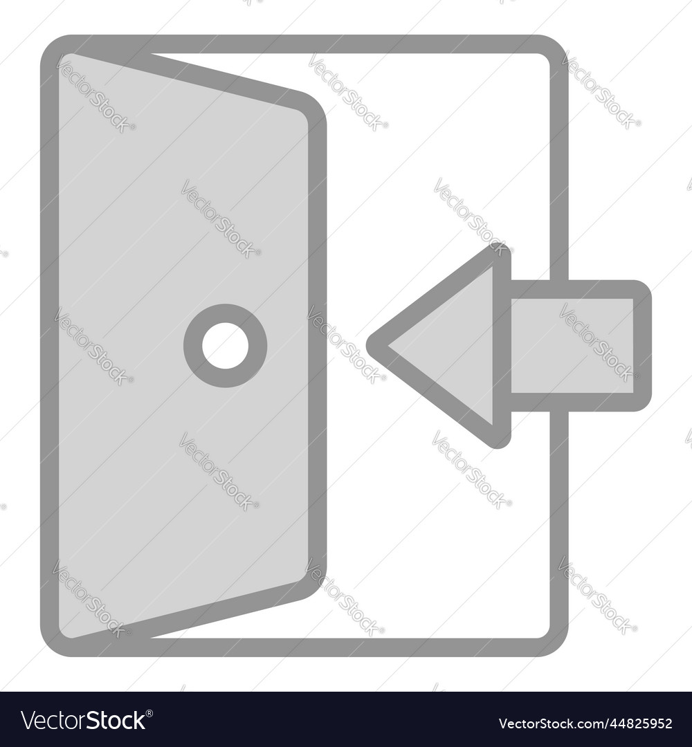Login icon user interface as a simple sign