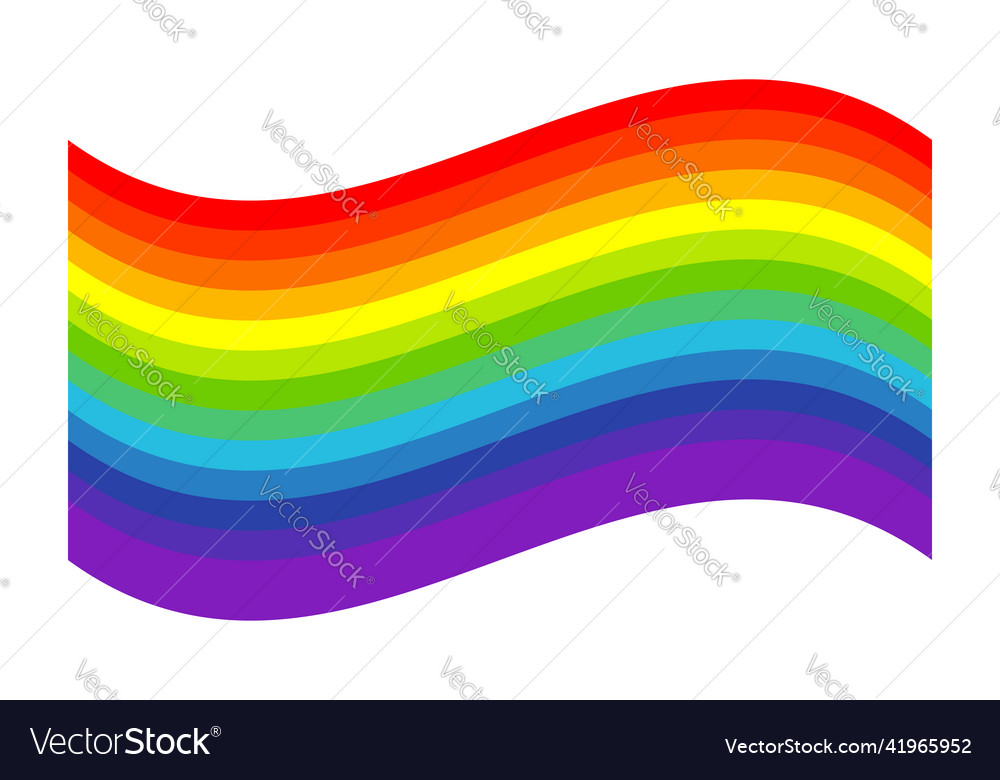 Rainbow weather happiness nature concept graphic