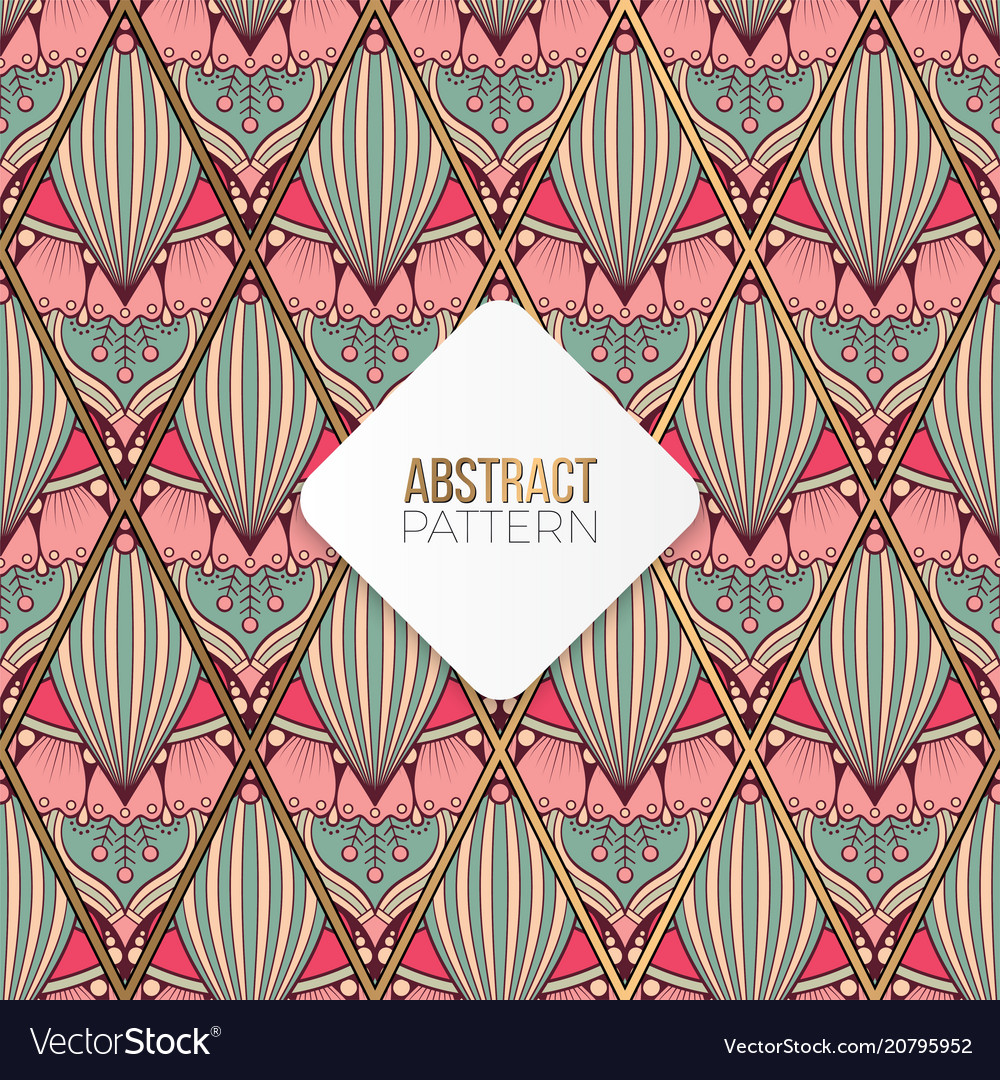 Seamless pattern tile