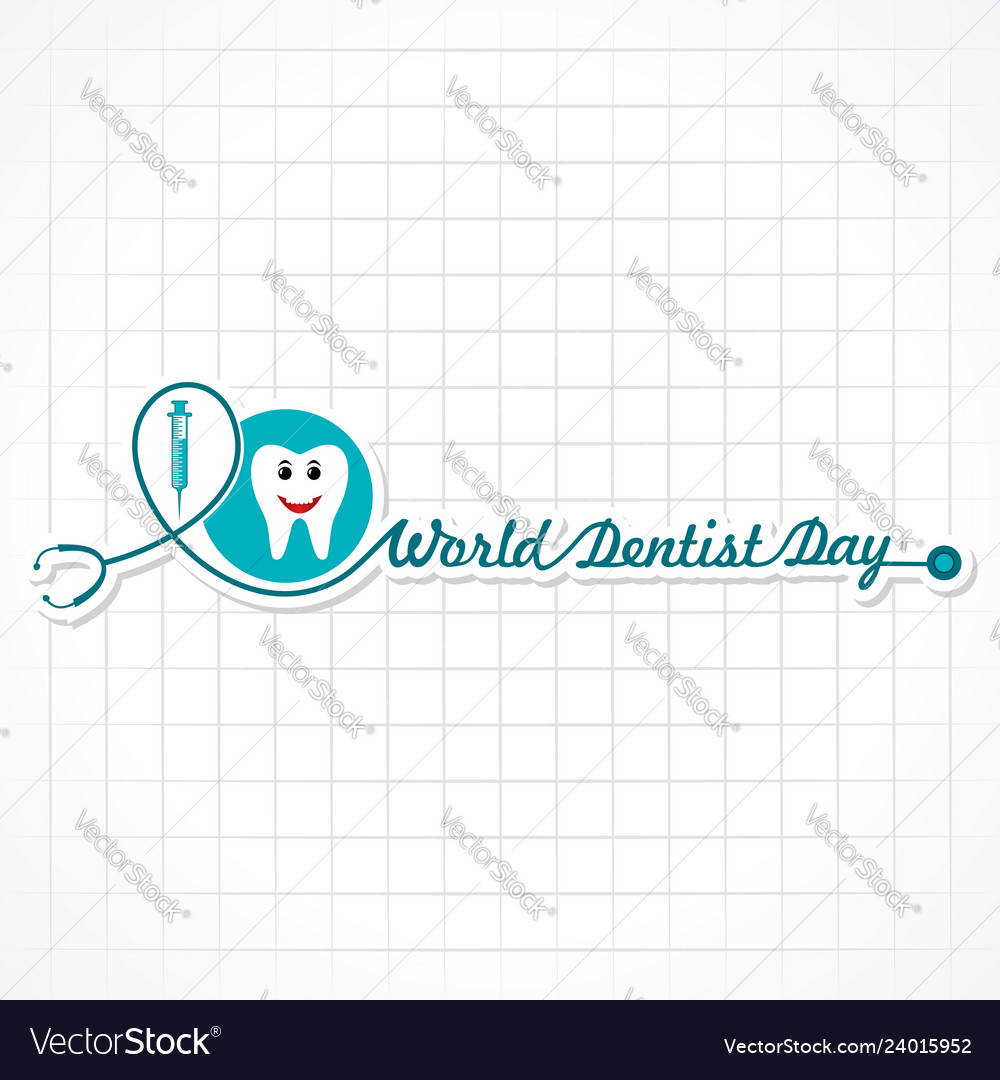 World dentist day design 6 march