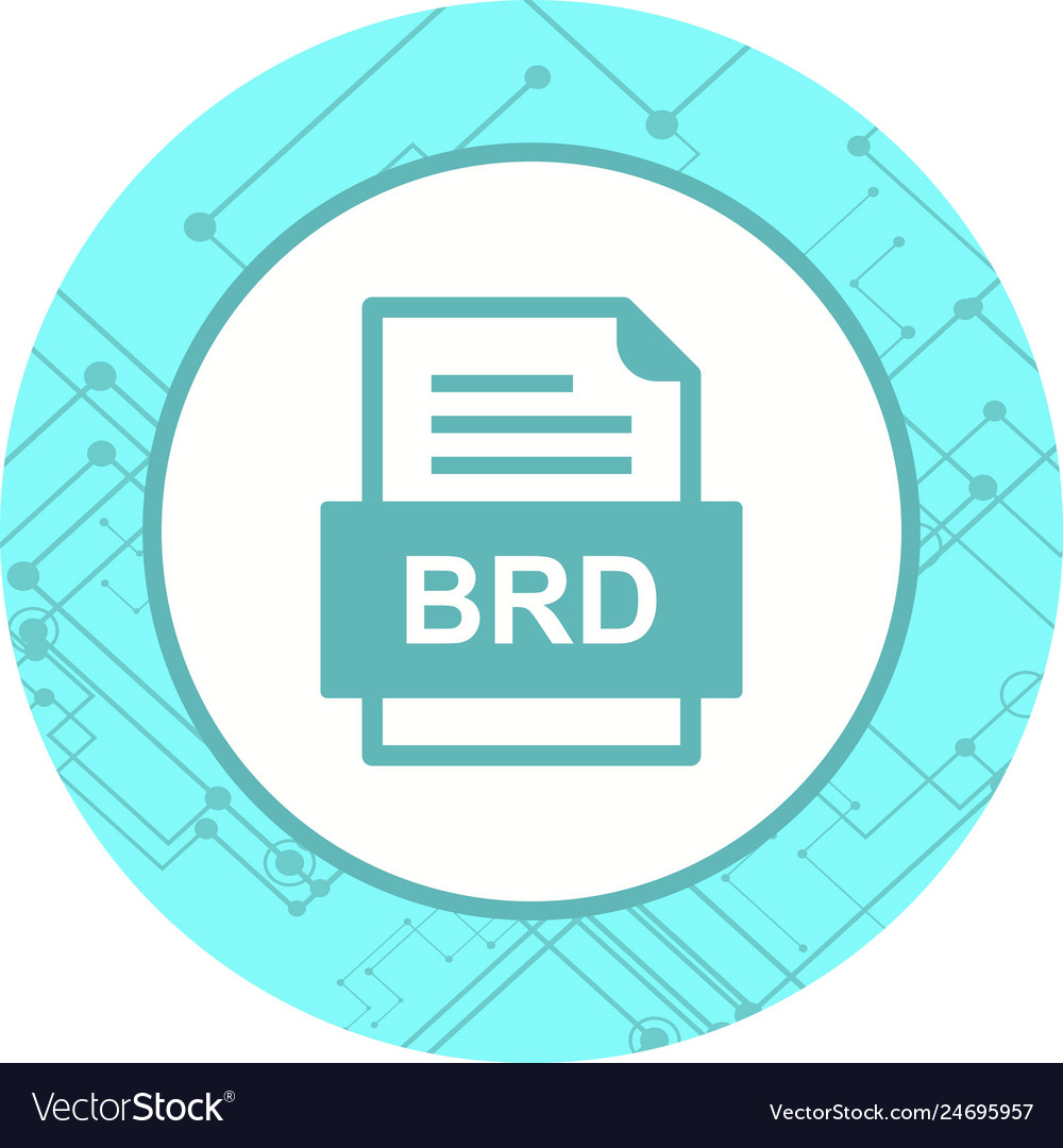 Brd file document icon