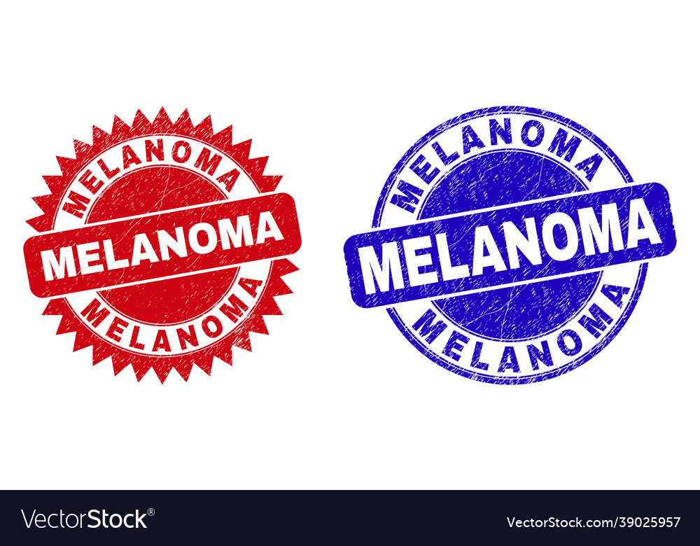 Melanoma rounded and rosette seals with unclean