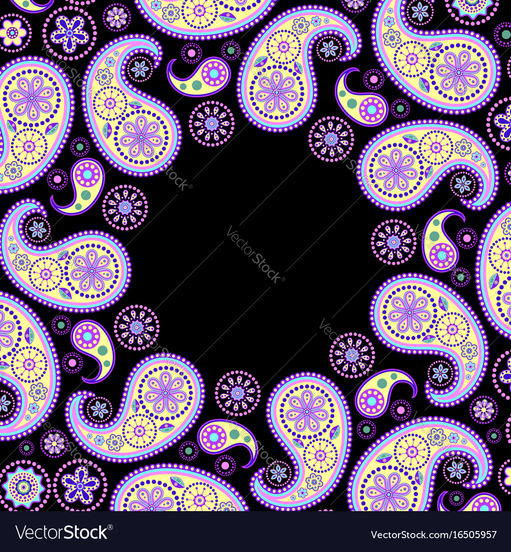 Paisley Pattern Card