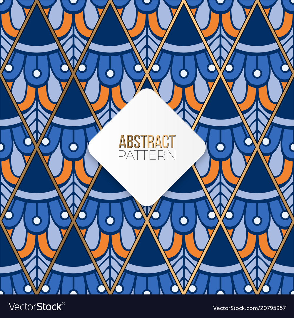 Seamless pattern tile