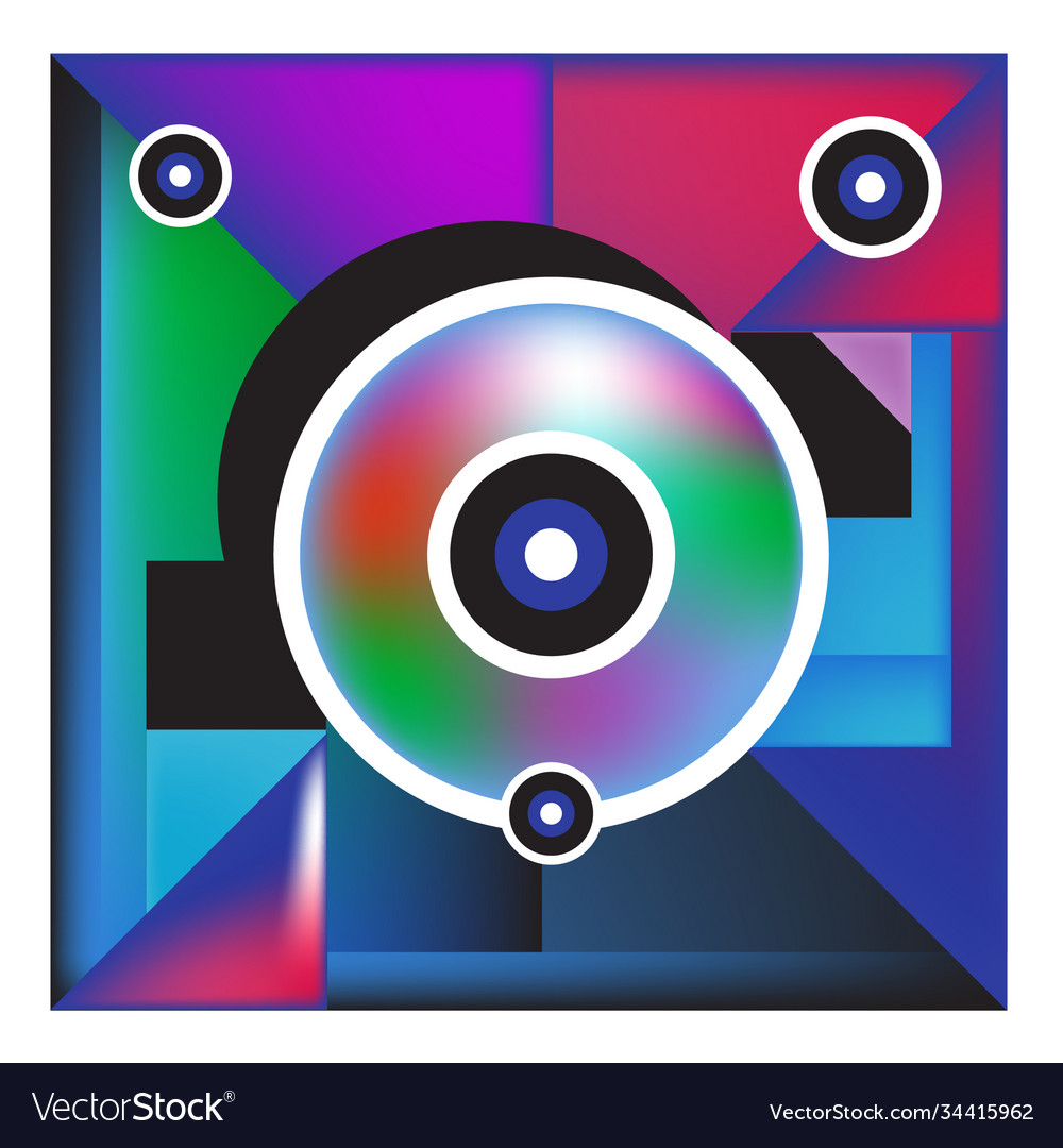 Abstract modern triangles background pattern