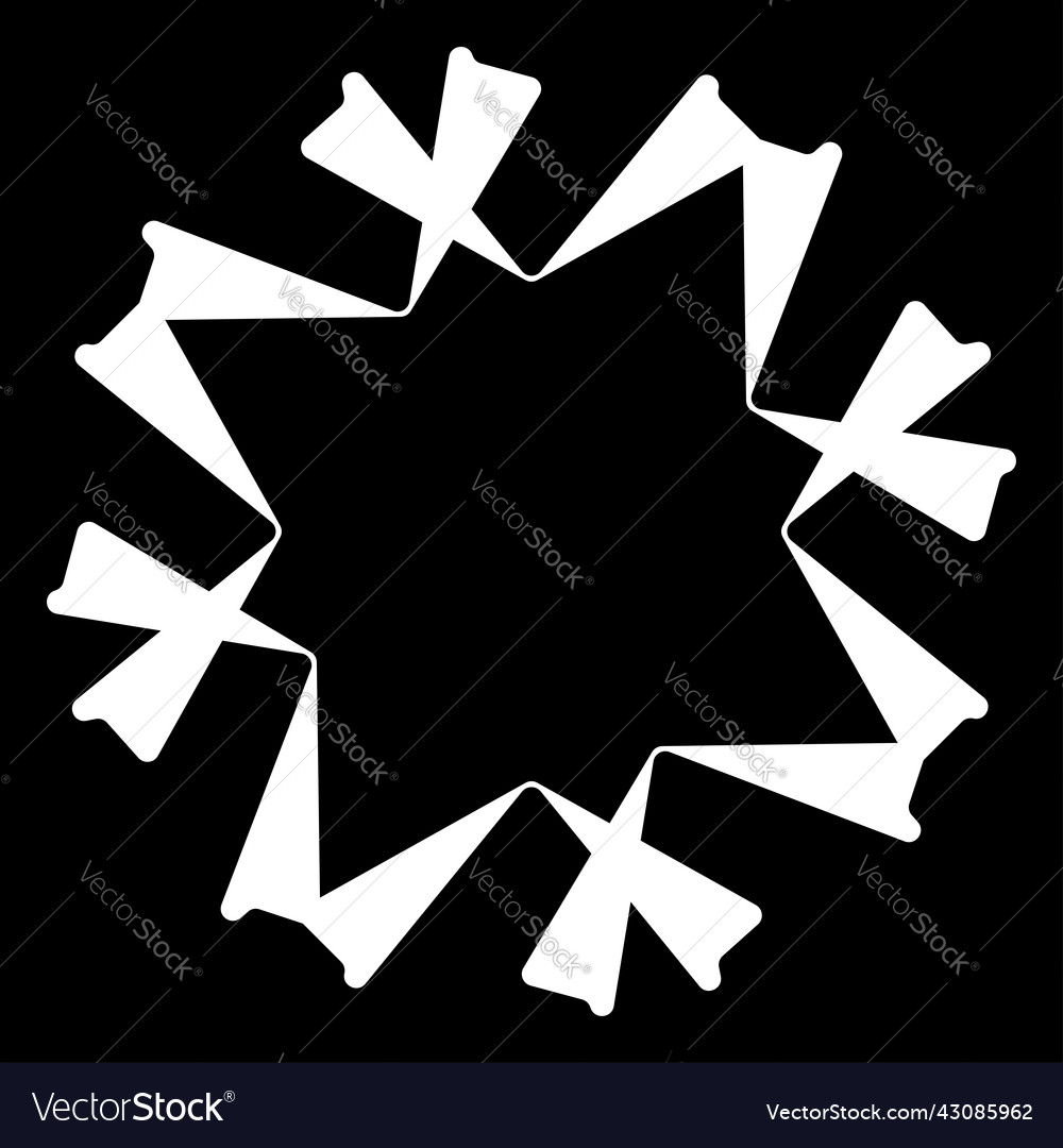 Abstractionist abstract geometric shape element vector image Abstractionist abstract geometric shape element