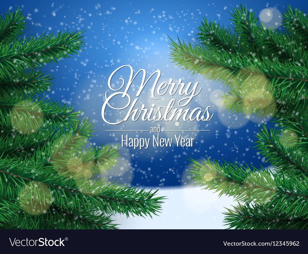 Background for christmas card Royalty Free Vector Image