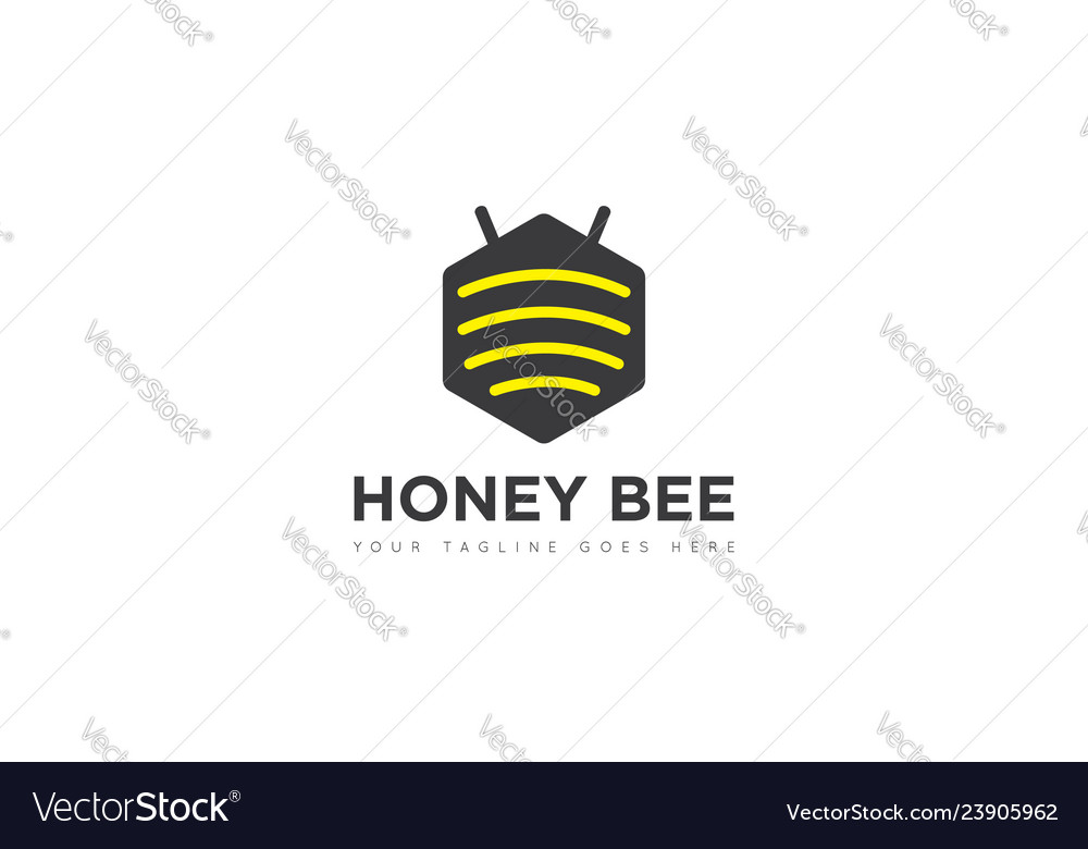 Bee Logo und Ikone