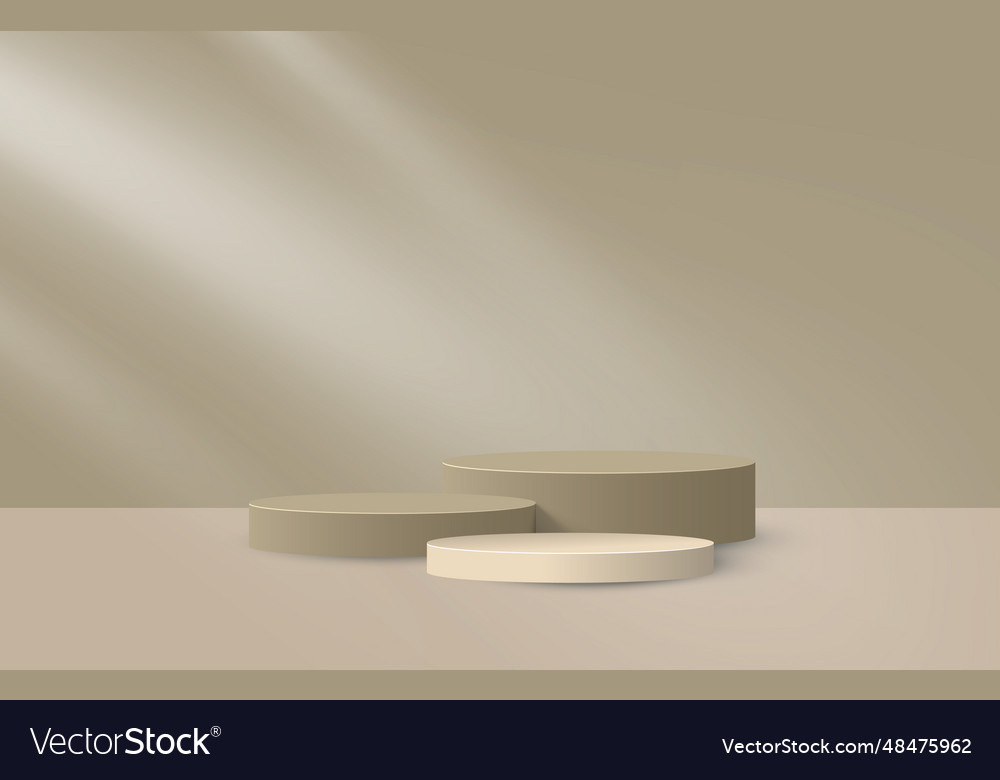 Minimal scene for product display presentation Vector Image Minimal scene for product display presentation
