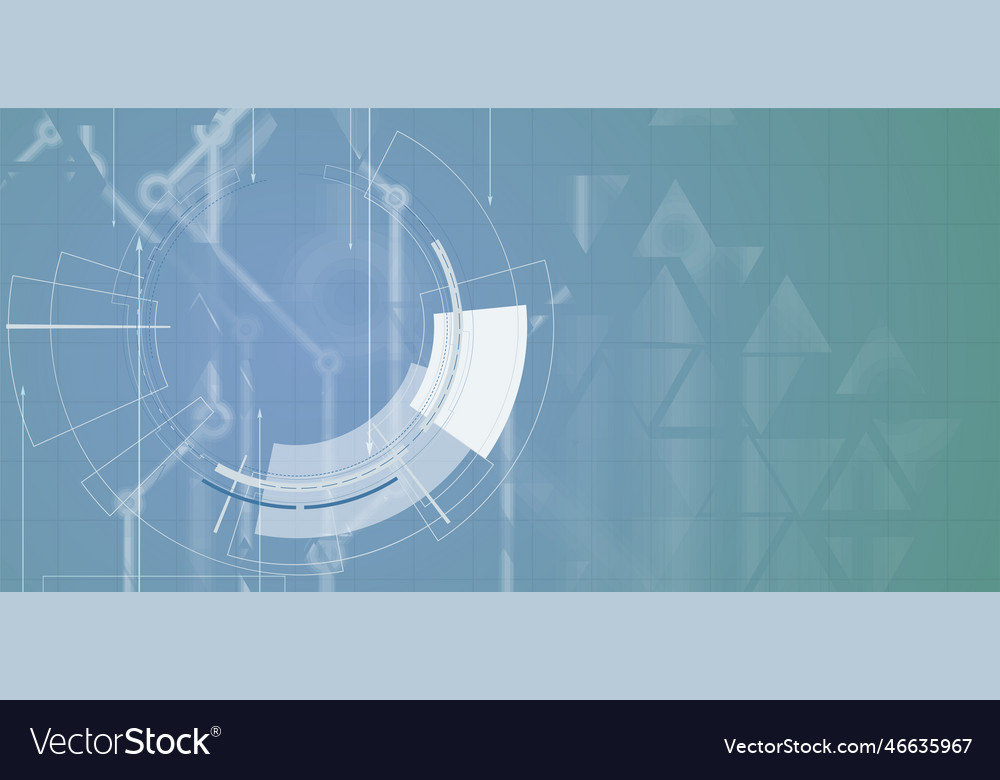 Abstract futuristic circuit computer internet vector image Abstract futuristic circuit computer internet