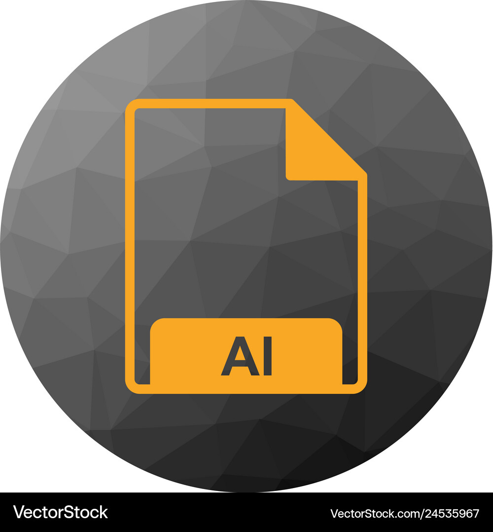 Ai icon Royalty Free Vector Image - VectorStock