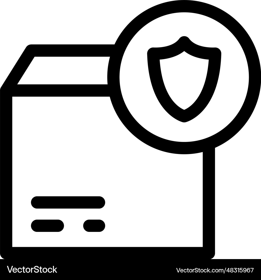 Box icon Royalty Free Vector Image - VectorStock