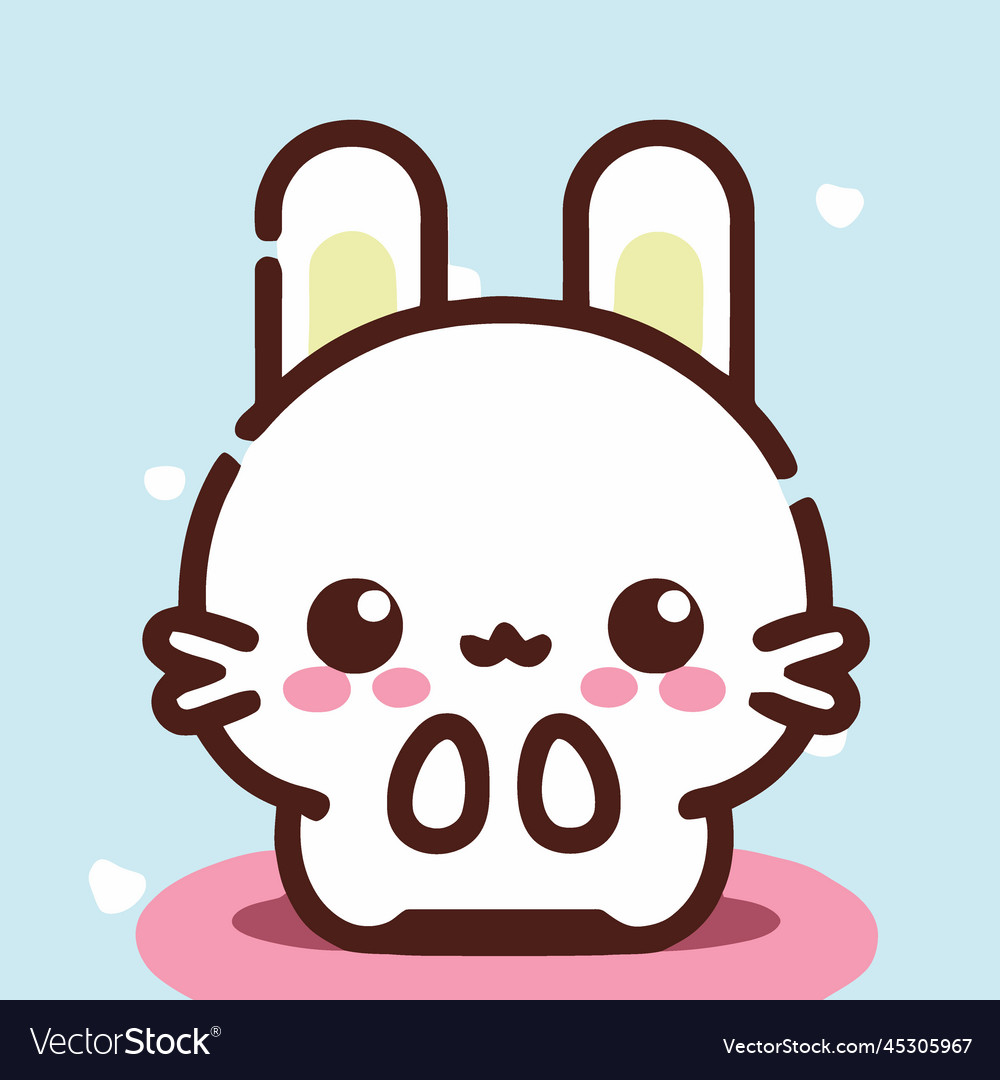 anime #chibi #kawaii #cute #bunny - Anime Girl Cute Chibi, HD Png Download  , Transparent Png Image - PNGitem