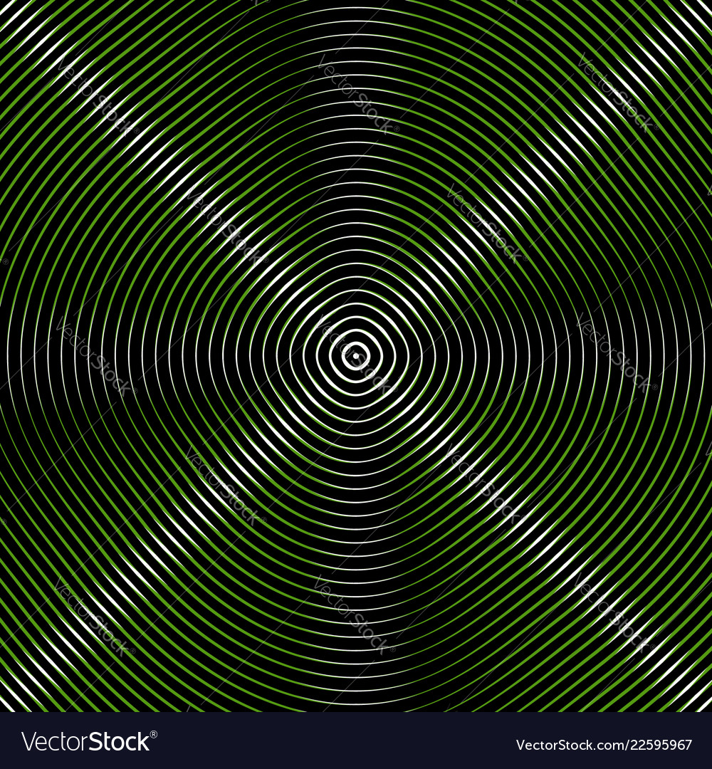 Intersecting concentric circles moire noise