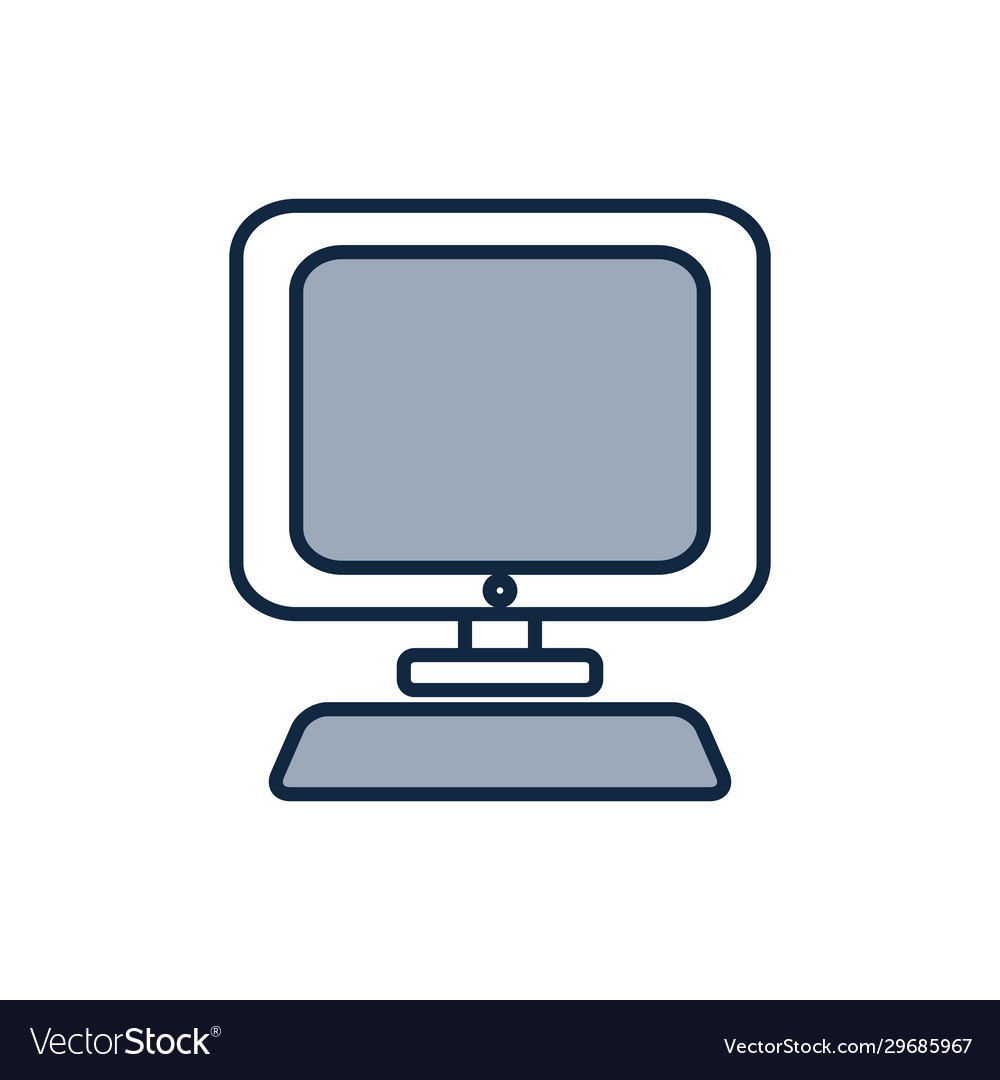 Isolated digital computer half line color