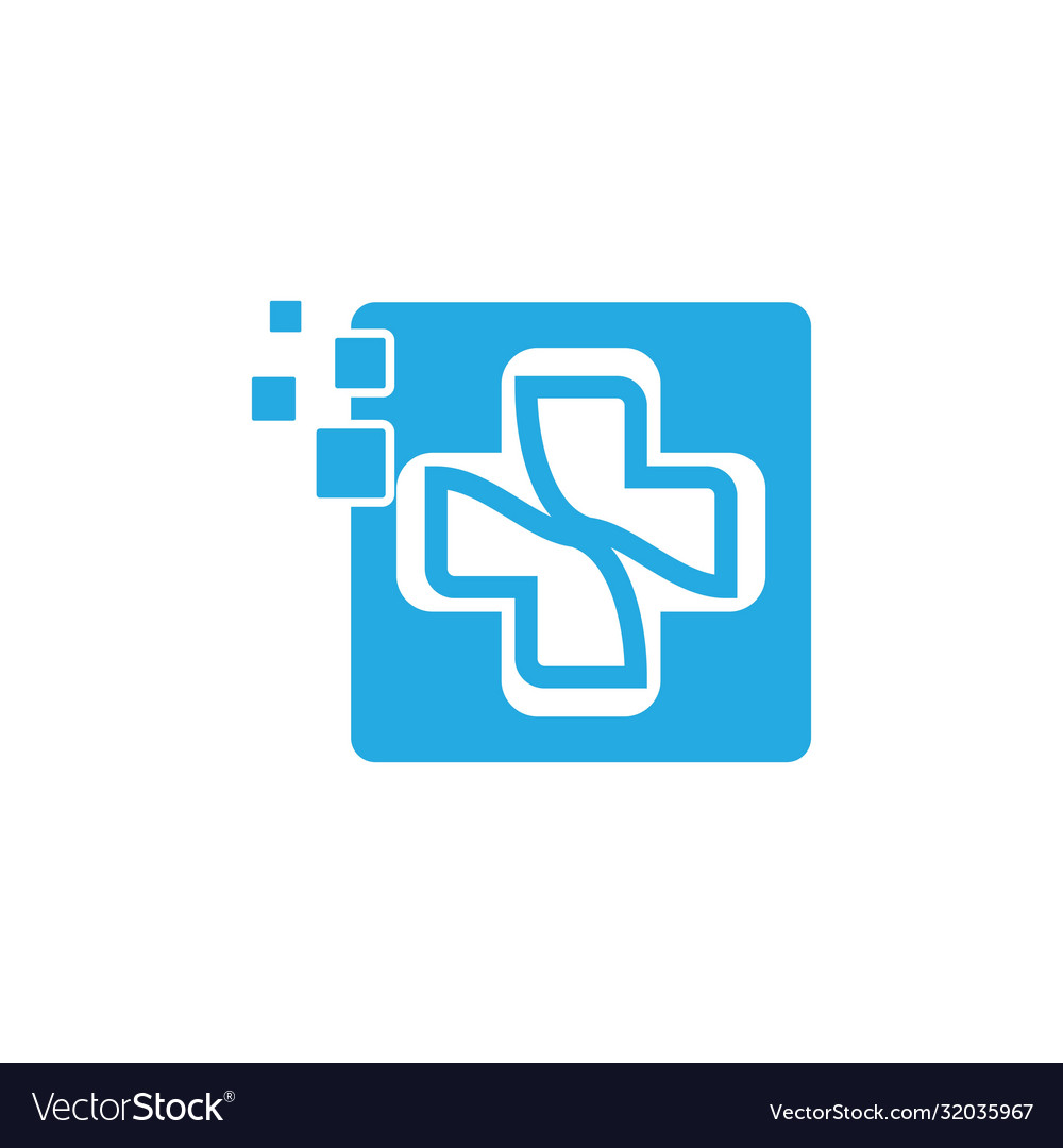 Medical cross icon Royalty Free Vector Image - VectorStock