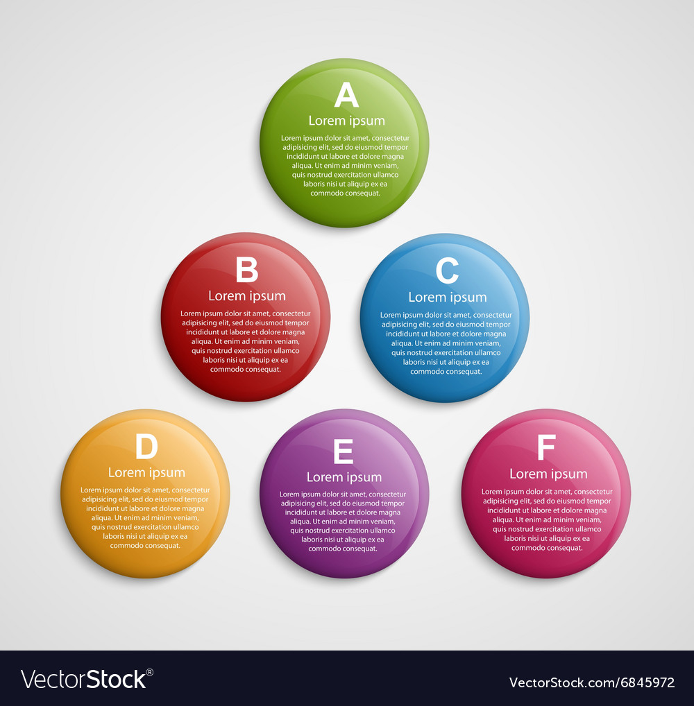 Colorful Circle Infographic Template