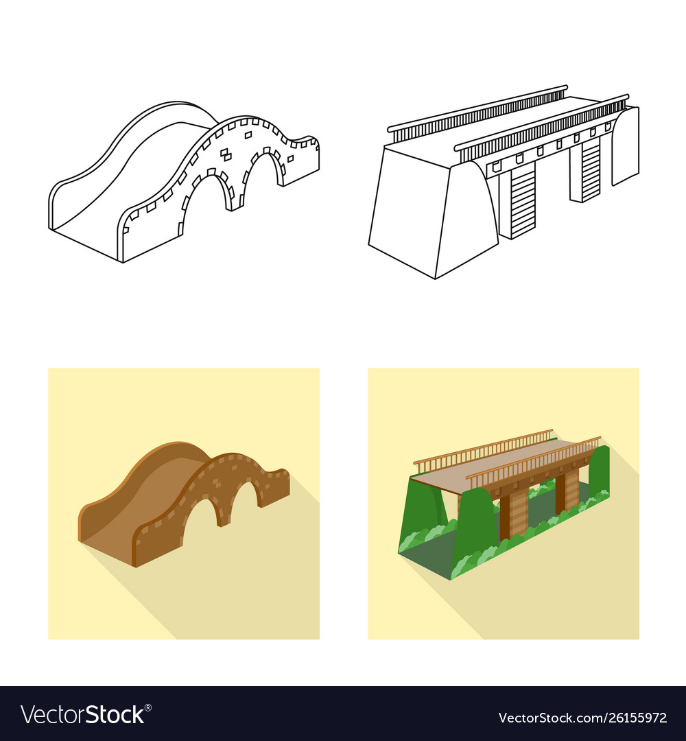 Isolated object connection and design symbol