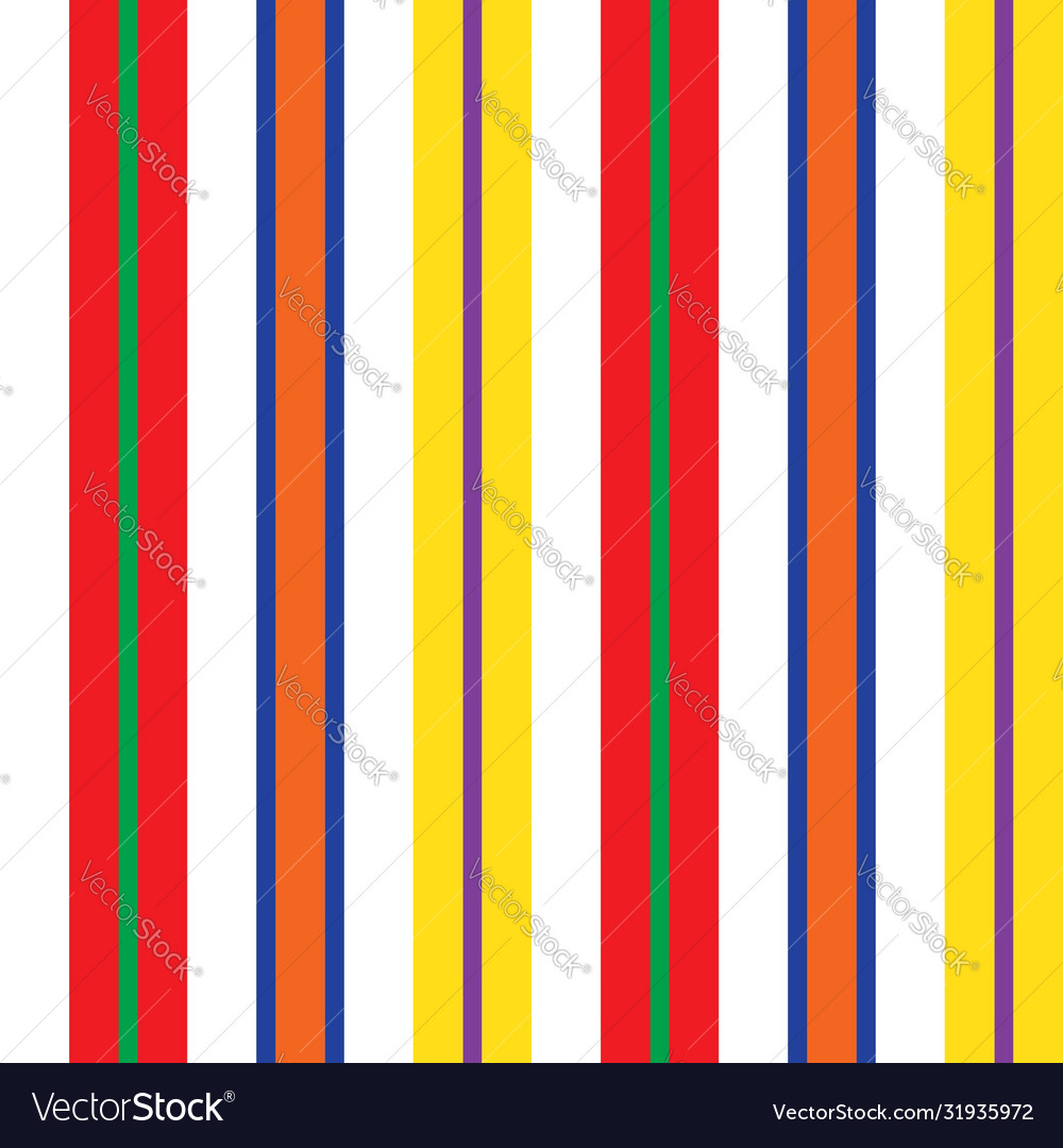 Rainbow stripe seamless pattern background Vector Image Rainbow stripe seamless pattern background