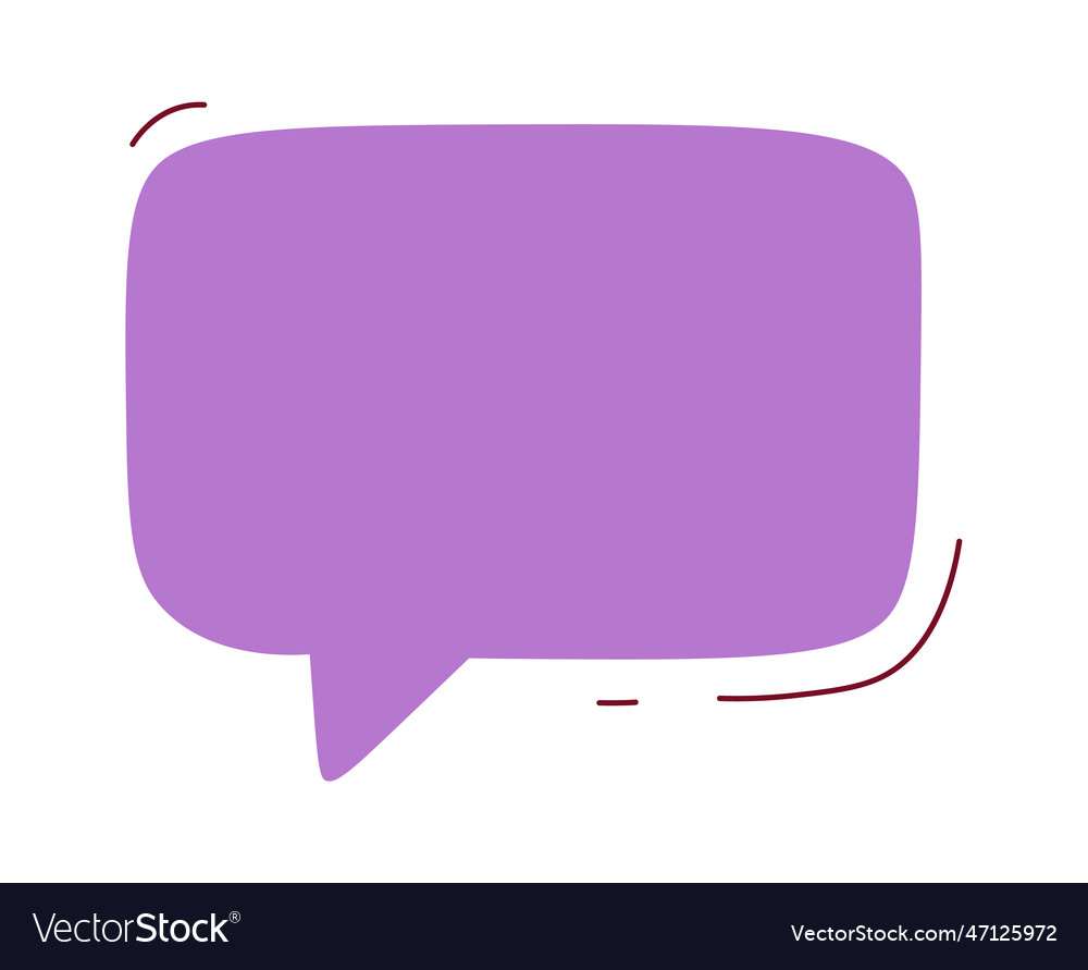 Rectangle speech bubble