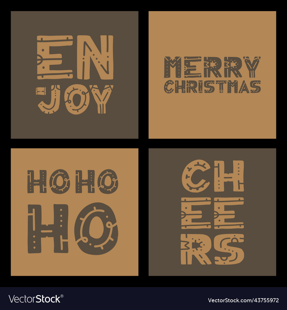Weihnachtsfest und frohe neue Jahr Grußkarten vector image Weihnachtsfest und frohe neue Jahr Grußkarten