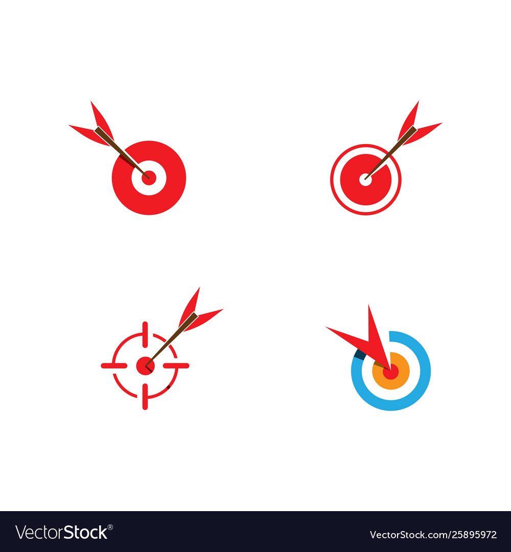 Target icon and symbol template