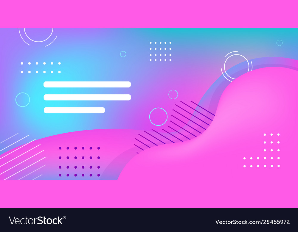 Web template with blank bars dynamical colorful vector image Web template with blank bars dynamical colorful