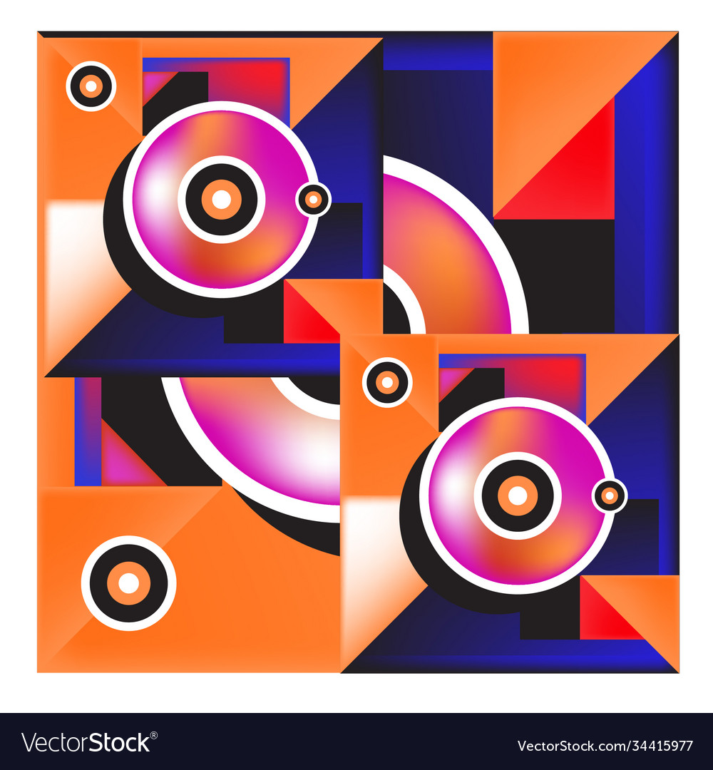 Abstract modern triangles background pattern