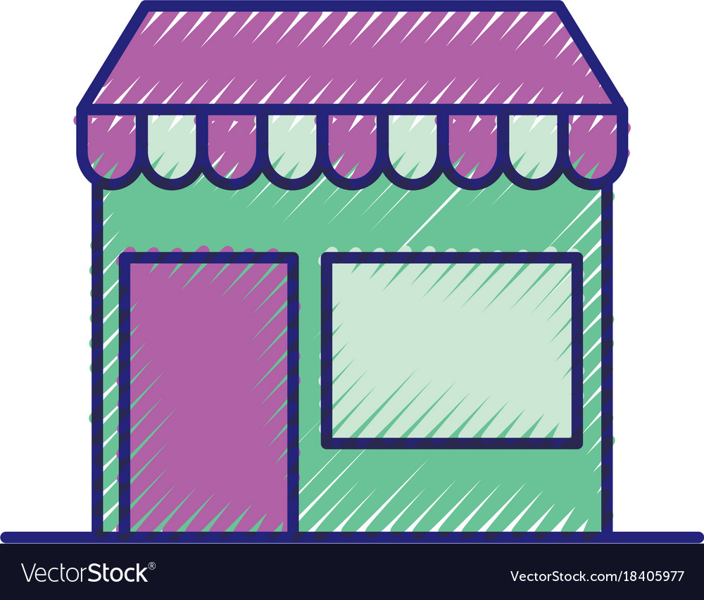 Ecommerce building store digital online button