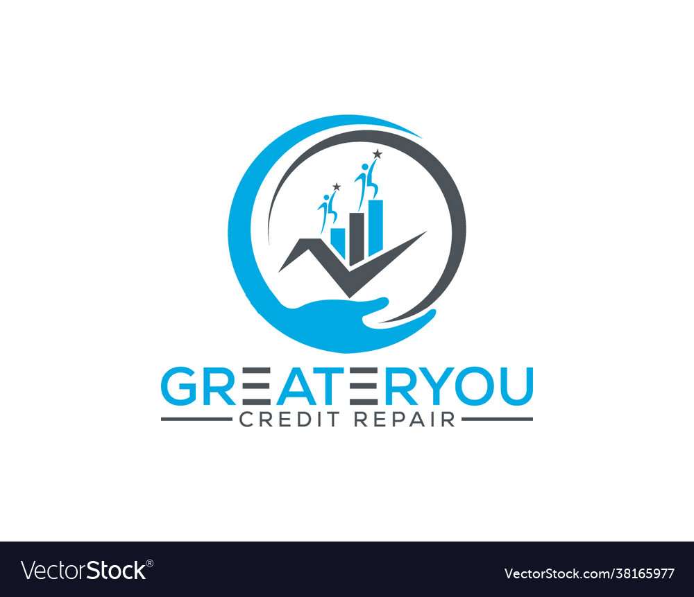 Fundraising financial and accounting logo design