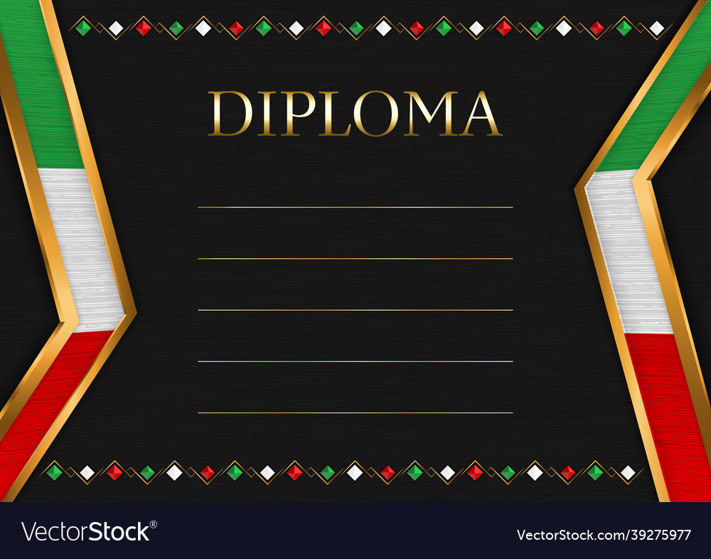 Horizontal frame and border with iran flag vector image Horizontal frame and border with iran flag