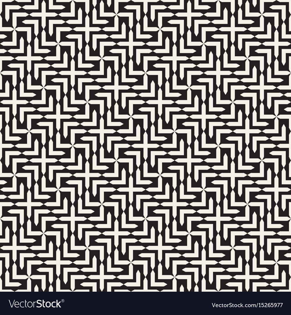 Modern Cross Tiling Pattern