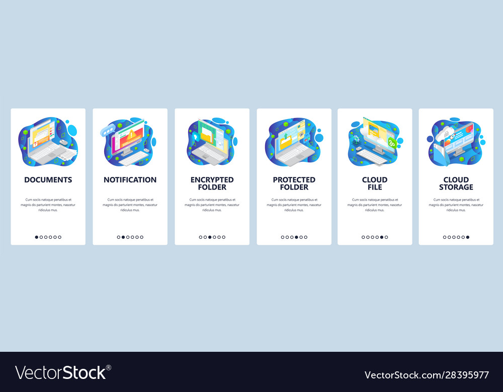 Secure Cloud Onboarding Screens