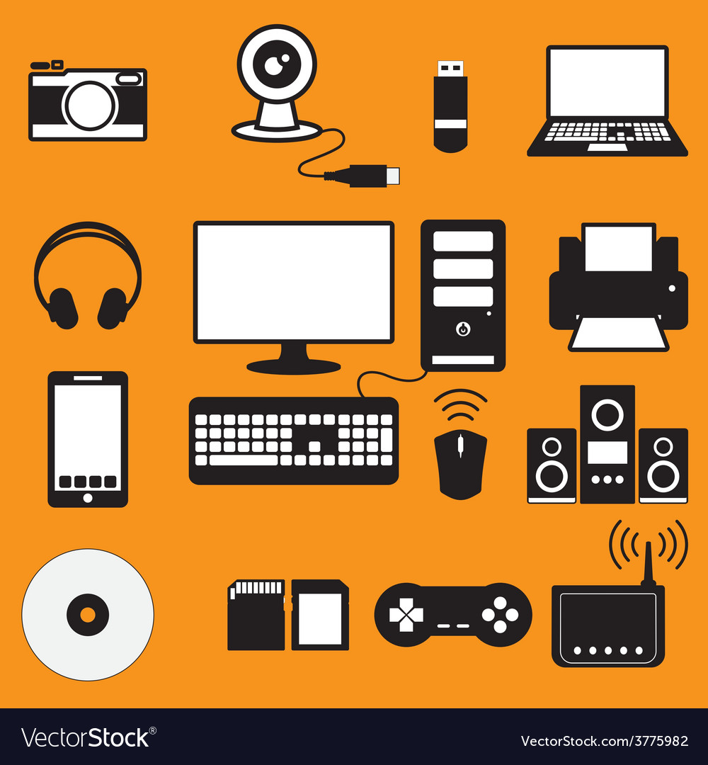 Computer icon set
