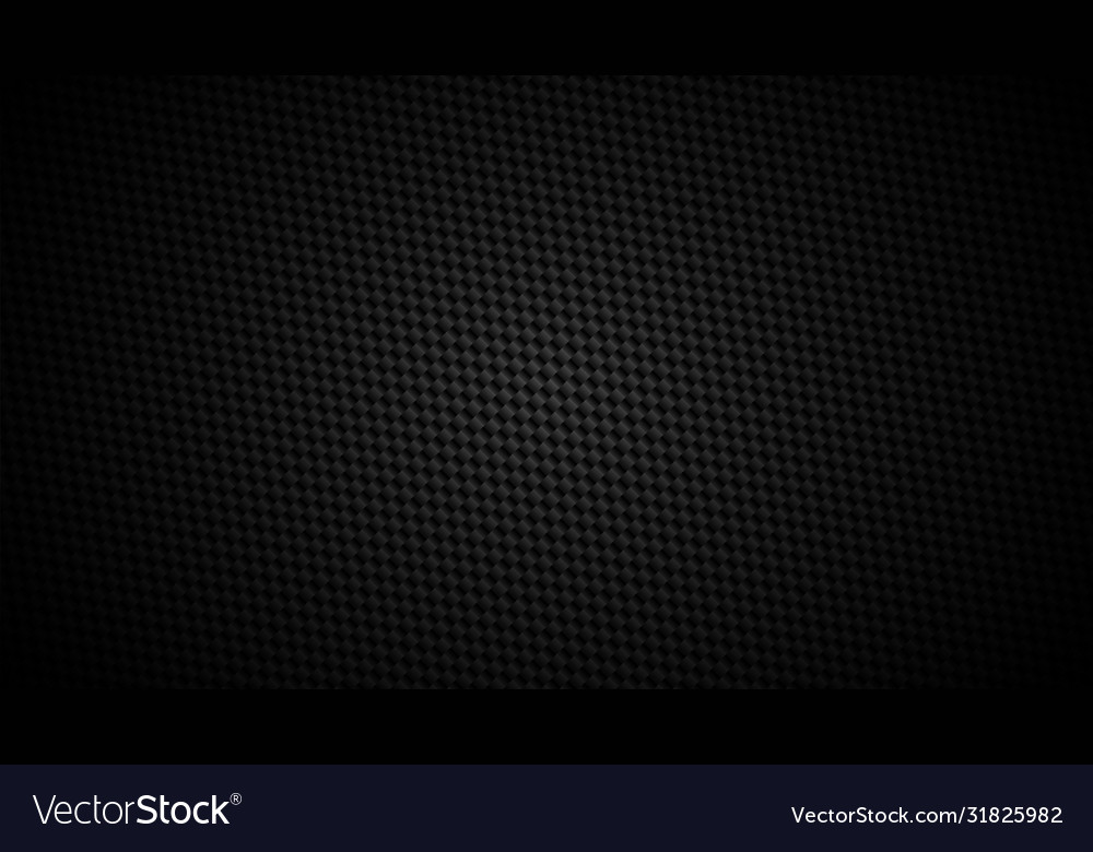 Dark carbon fiber texture and pattern Royalty Free Vector