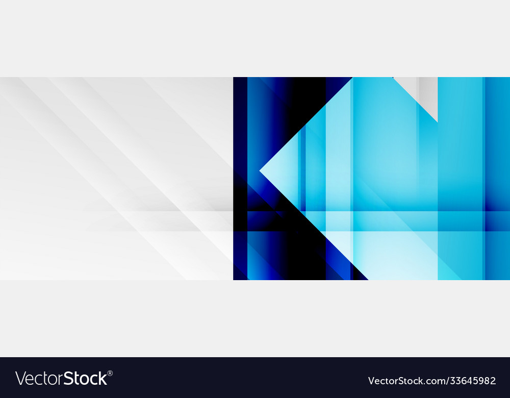 Geometric abstract backgrounds with shadow lines vector image Geometric abstract backgrounds with shadow lines