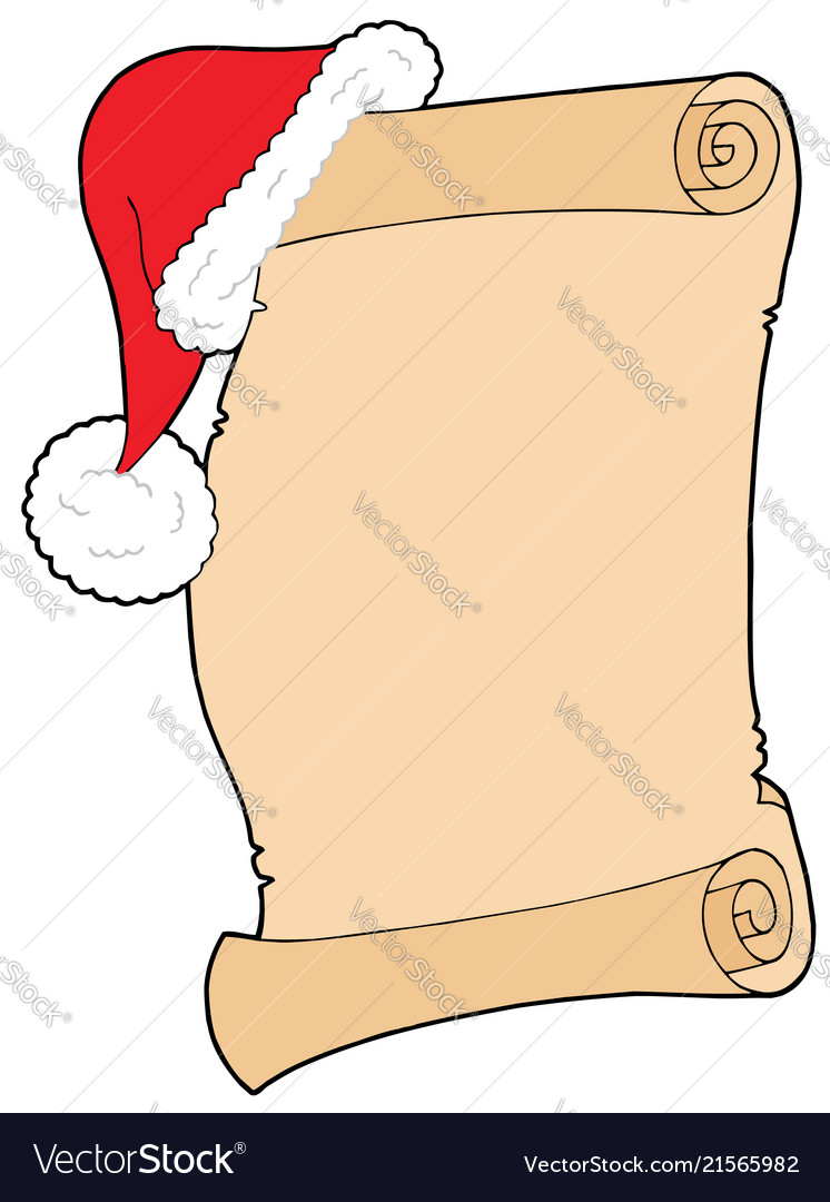 Santa's Wish List Scroll