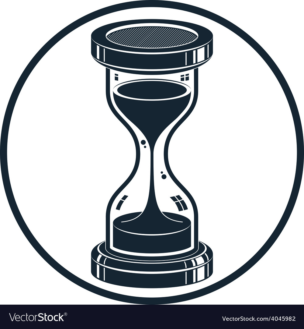 Time without end conceptual icon web design