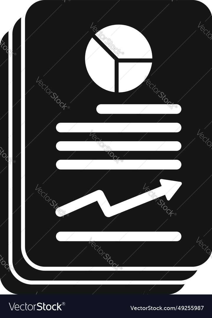 Calculator finance paper plan icon simple Vector Image