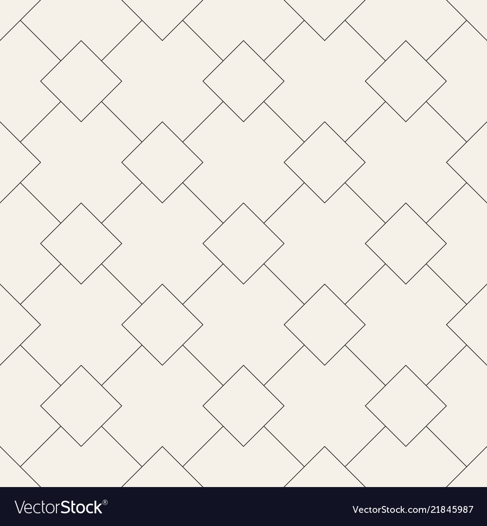 Geometric Line Pattern - Abstract Tile
