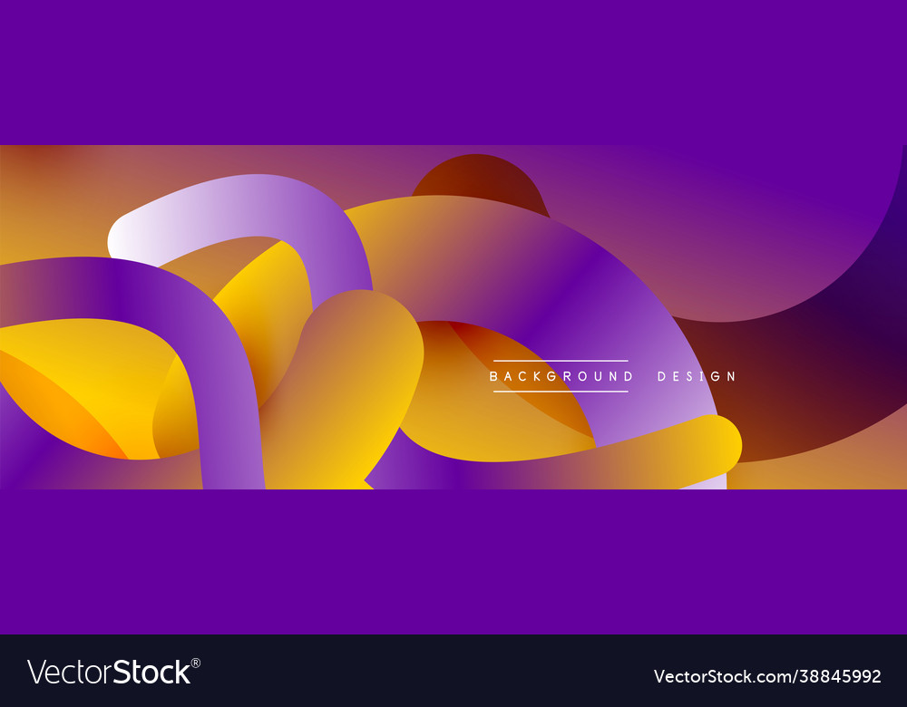 Abstract overlapping lines and circles geometric Vector Image Abstract overlapping lines and circles geometric